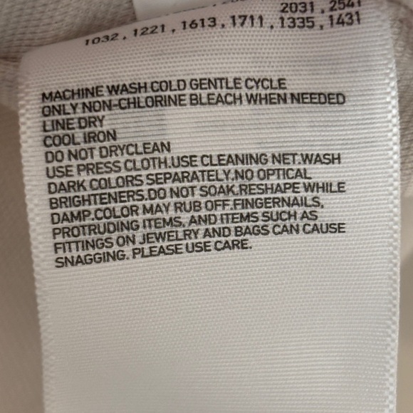 Uniqlo Jersey Relaxed Jacket, Casual Long Sleeve, Natural Beige Size Medium - Picture 9 of 9